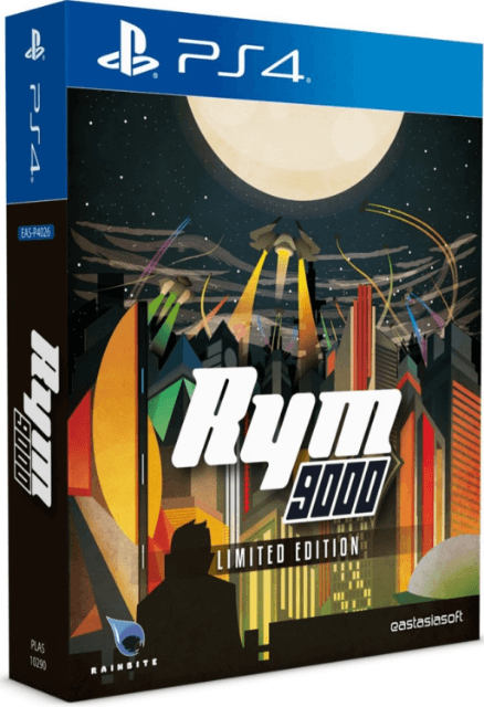 Rym 9000 Limited Edition box art for Playstation 4